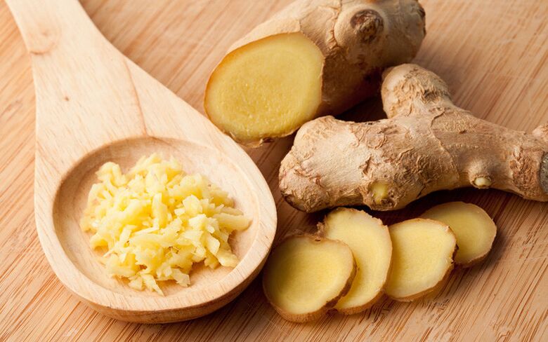 Ginger root is the best natural stimulant of male potency