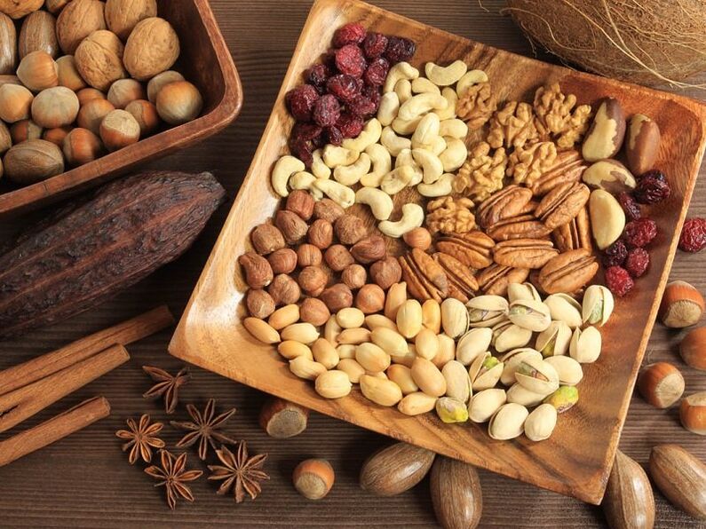 selection of nuts for potency